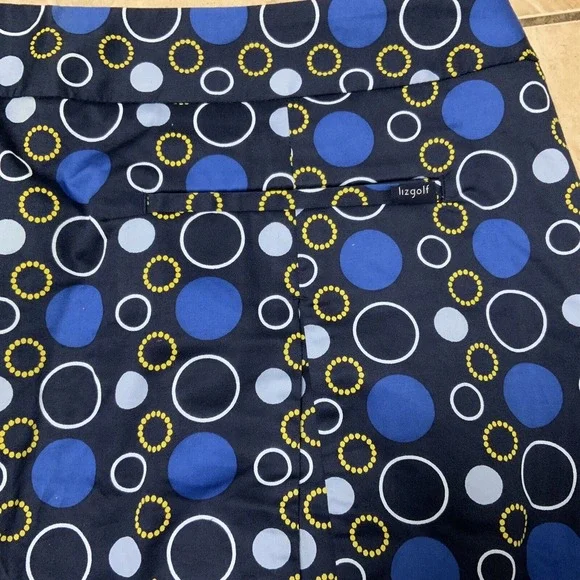 Liz Golf Pleated Skort Womens Size 16 Lined Side Zip Stretch Athletic Blue - Picture 7 of 12